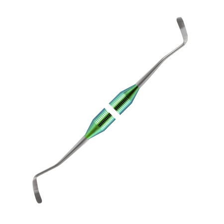 03-15 Гладилка мини двусторонняя изогнутая